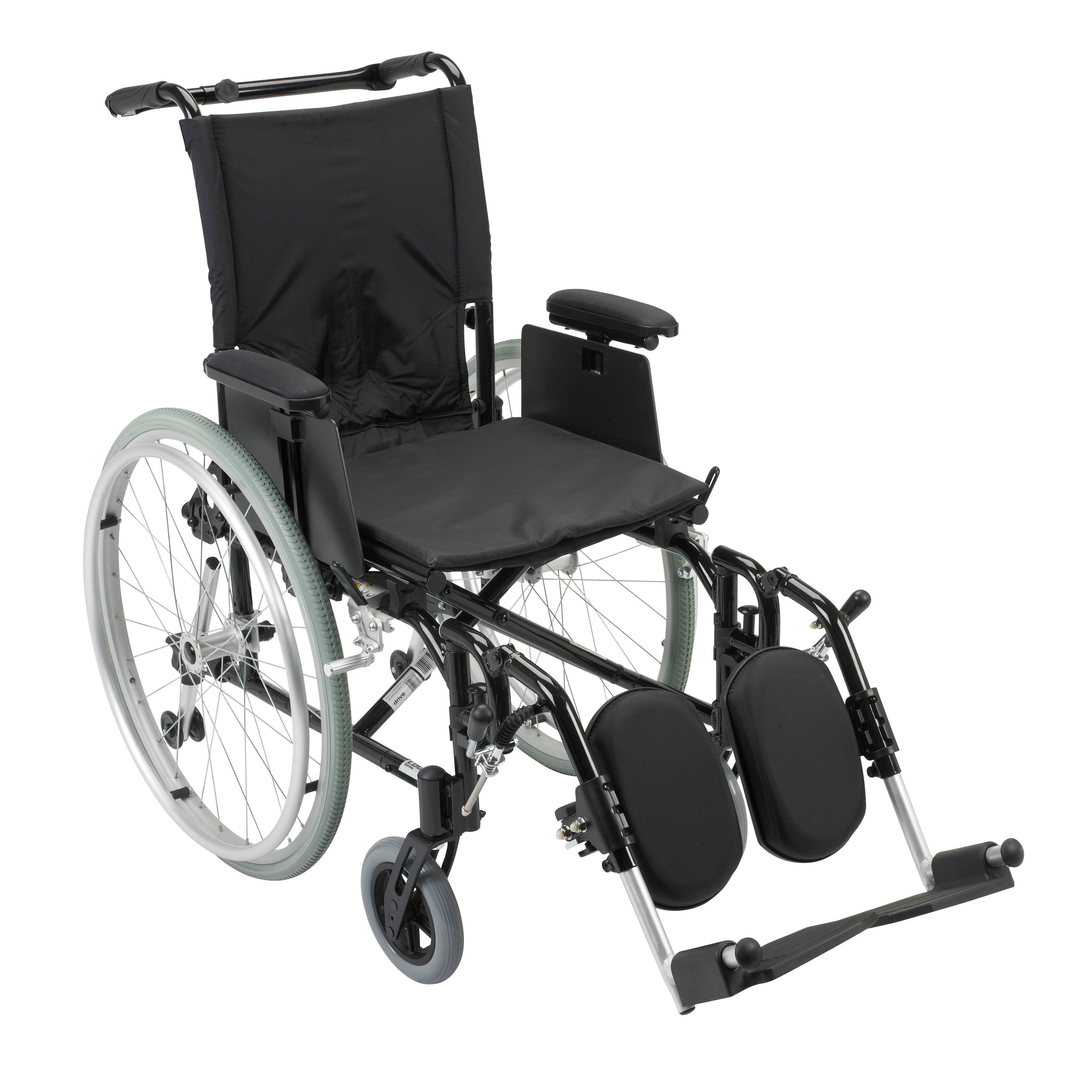 Drive Cougar Ultralight 휠체어 옵션-크기 : 16 'x 16'발 받침대 : 다리...
