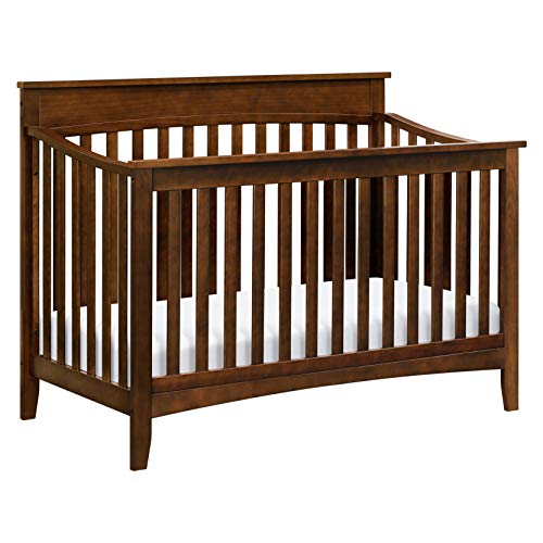 DaVinci Grove 4-in-1 컨버터블 유아용 침대와 저자극성 방수 커버가 있는 완벽한 유아용 매트리스 포함