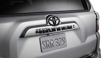 Genuine Toyota Parts 순정 부품 - 엠블럼 블랙 4Runner (PT948-8918...