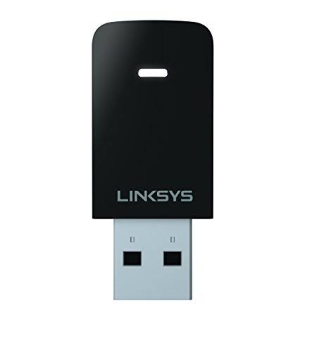 Linksys Max-Stream AC600 듀얼 밴드 MU-MIMO USB 어댑터 (WUSB6100M)