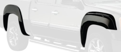 Bushwacker 40939-02 OE 스타일 펜더 플레어 4pc. 세트는 2007-2013 GMC Sierra 1500(5.8' 트럭 침대)에 적합합니다.