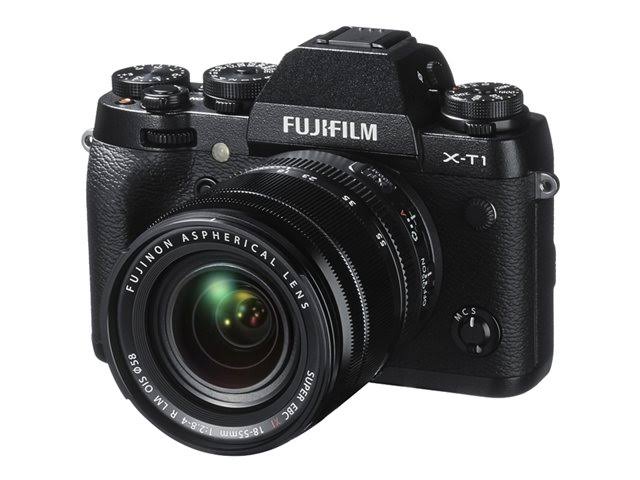 Fuji 3.0 인치 LCD 및 XF18-55mm F2.8-4.0 R LM OIS 렌즈가 장착 된 film X-T1 16MP 미러리스 디지털 카메라