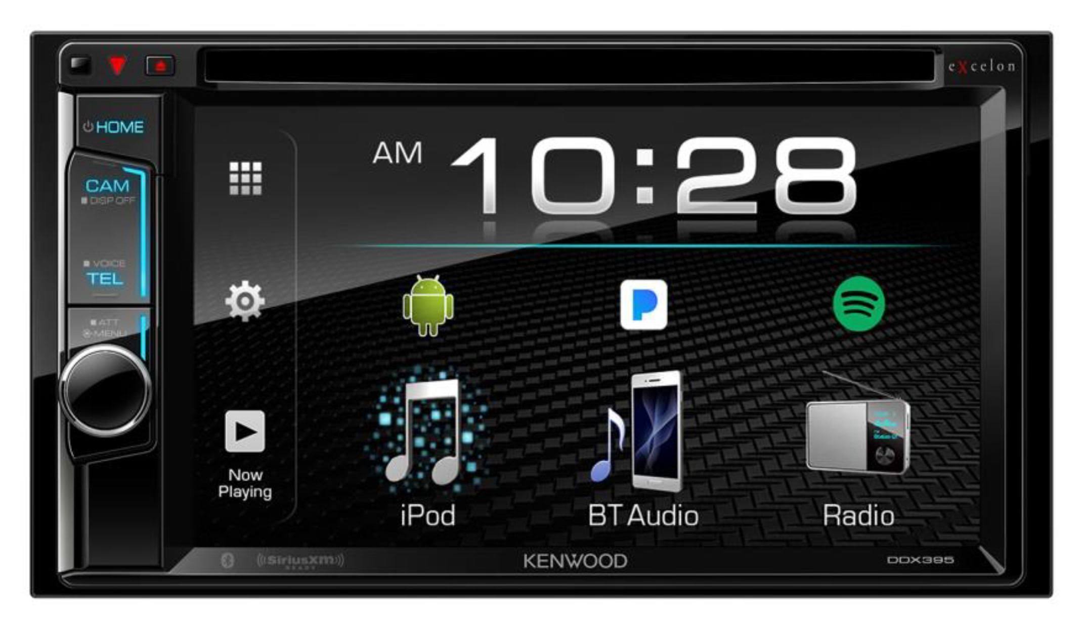 KENWOOD Excelon DDX395 In-Dash DVD 수신기 with Bluetooth