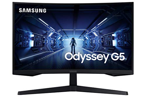 Samsung 1000R 곡면 스크린이 탑재된 G5 Odyssey 게이밍 모니터...