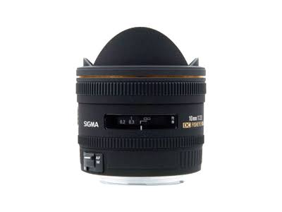 SIGMA Canon 디지털 SLR 카메라 용 10mm f / 2.8 EX DC HSM 어안 렌즈-국제 버전 (보증 없음)