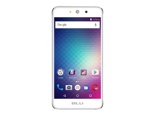 BLU Grand M G070Q 잠금 해제 GSM 쿼드 코어 듀얼 SIM 전화-실버