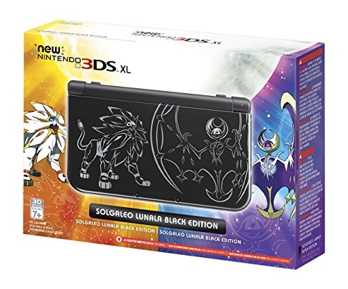 Nintendo 새로운 3DS XL Solgaleo Lunala Black Edition