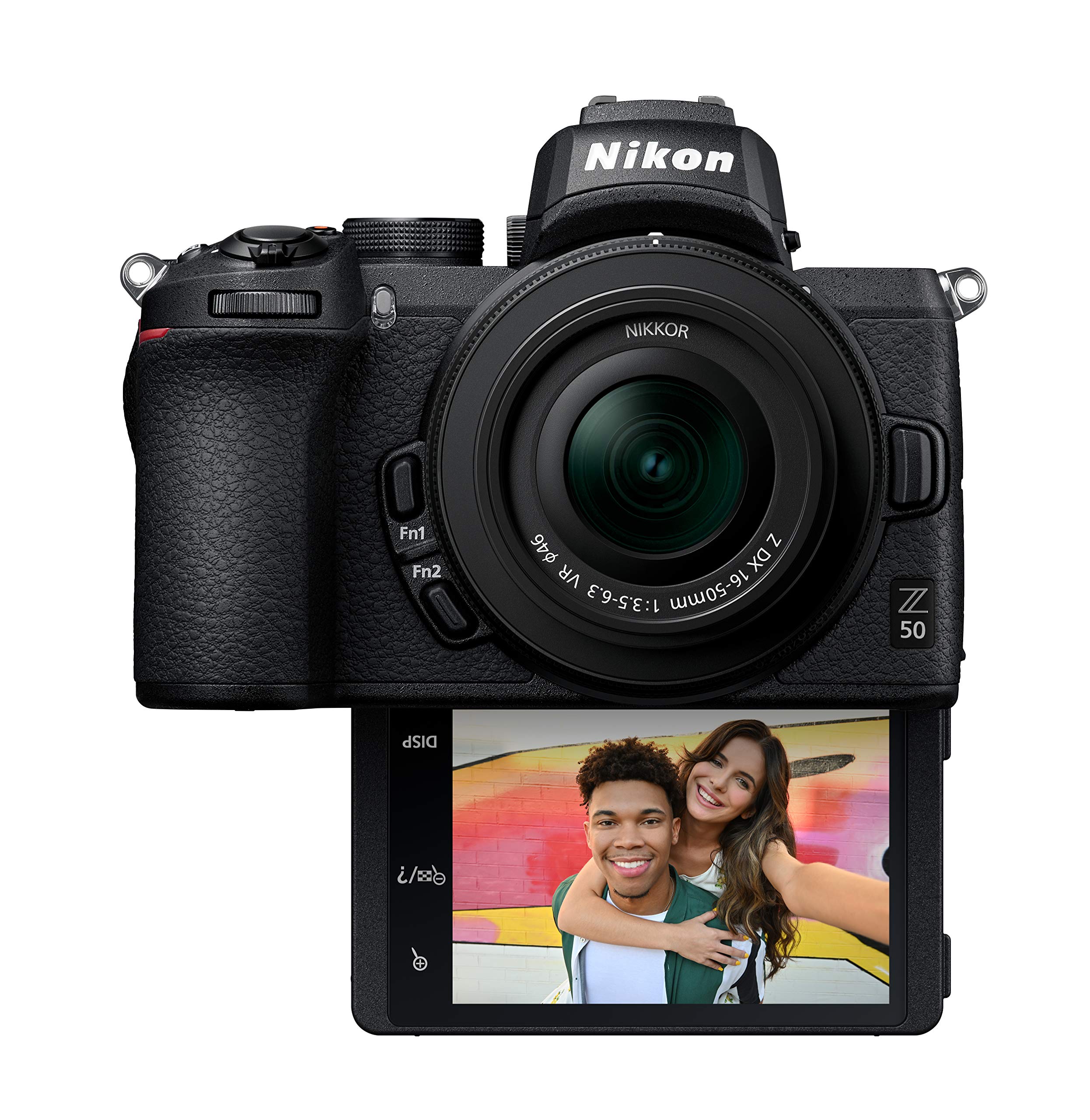 Nikon NIKKOR Z DX 16-50mm f/3.5-6.3 VR이 장착된 Z 50 DX-포맷 미러리스 카메라 본체