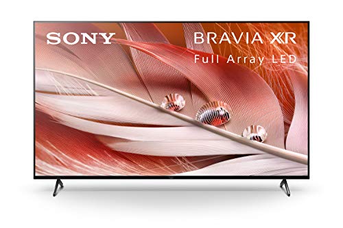 Sony X90J 65인치 TV: BRAVIA XR 풀 어레이 LED 4K 울트라 HD Dolby Vision HDR 및 Alexa 호환 스마트 Google TV XR65X90J- 2021 모델