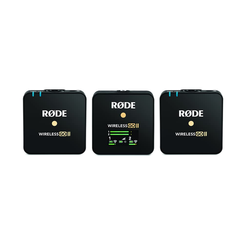 Rode Wireless GO II 듀얼 채널 무선 마이크 시스템