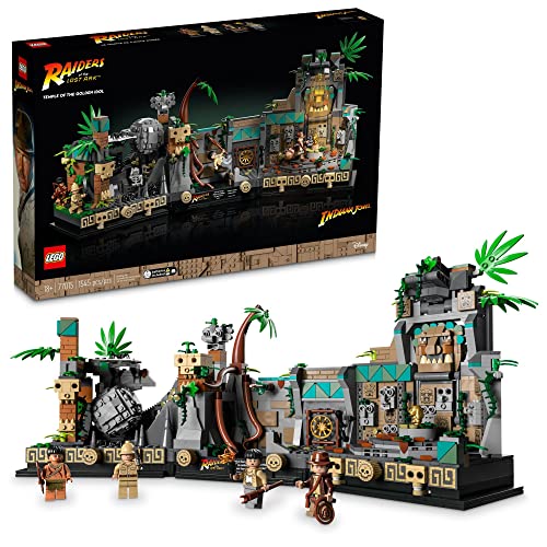 LEGO Indiana Jones Temple of The Golden Idol 77015 Buil...