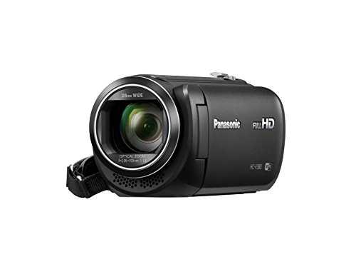 Panasonic HC-V380K 풀 HD 캠코더 (Wi-Fi 멀티 씬 트윈 카메라 포함) (블랙)