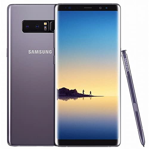 Samsung 갤럭시 노트 8 N950U 64GB 공기계 GSM 4G LTE 안드로이드 스마트폰 듀얼 12메가픽셀 카메라 포함(리뉴얼)(오키드 그레이)