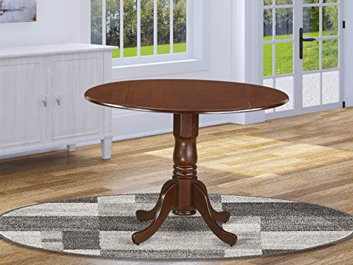 East West Furniture -- DROPSHIP 29 '드롭 잎이있는 원형 테이블
