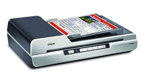 Epson 자동 문서 공급 장치(ADF)가 있는 WorkForce GT-1500 문서 이미지 낱장 공급 스캐너(B11B190011)