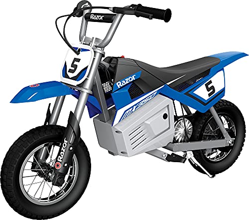 RAZOR MX350 먼지 로켓 전기 장난감 크로스 오토바이 먼지 자전거...