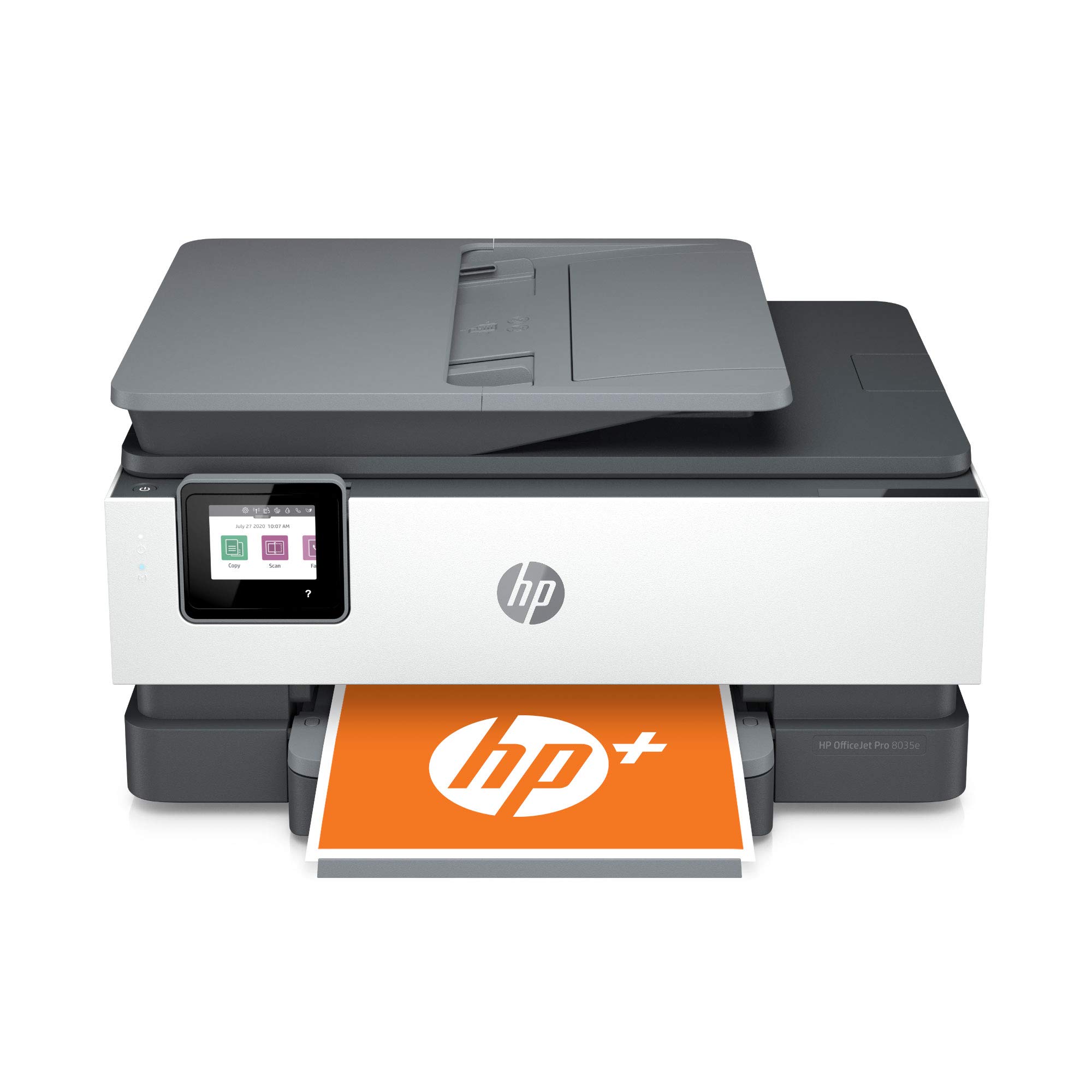 HP OfficeJet Pro 8035e 무선 컬러 올인원 프린터(현무암) 최대 12개월 인스턴트 잉크 +(1L0H6A) 포함