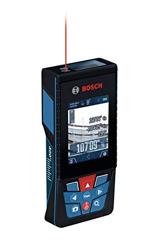 Bosch GLM400CL Blaze 야외 400피트 블루투스 연결 레이저 측정 카메라 및 리튬 이온 배터리 포함