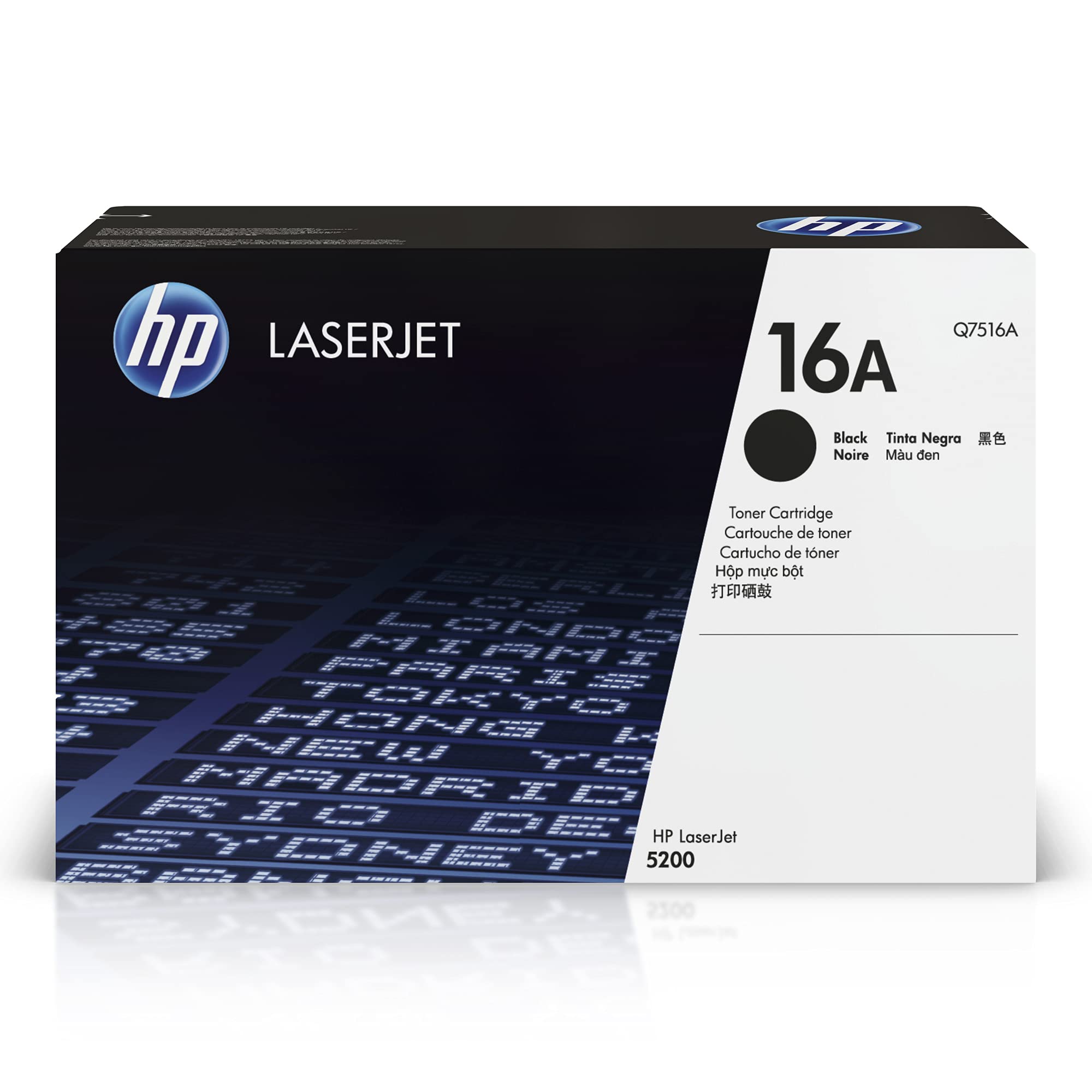 HP 정품 16A 검정 토너 카트리지 | LaserJet 5200 시리즈와 함께 작동 | Q7516...