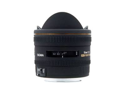 SIGMA Canon 디지털 SLR 카메라 용 10mm f / 2.8 EX DC HSM 어안 렌즈 (구 모델)