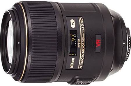 Nikon AF-S VR Micro-NIKKOR 105mm f / 2.8G IF-ED 진동 감소 고정 렌즈 (DSLR 카메라 용 자동 초점 포함)