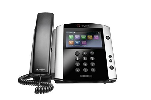 Polycom VVX 601 유선 비즈니스 미디어 전화 시스템 - 16 라인 PoE - 2200-4...