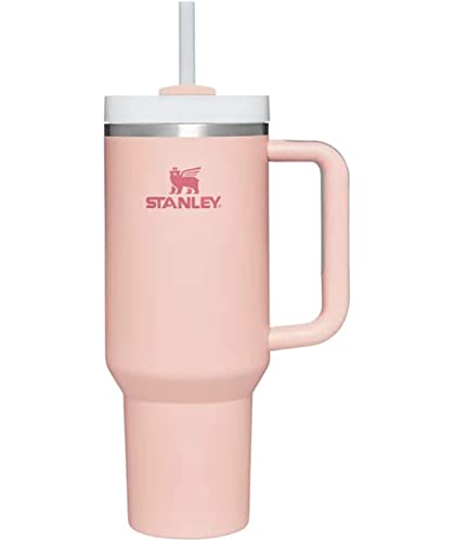 Stanley Quencher H2.0 FlowState 텀블러 40온스(핑크 더스크)