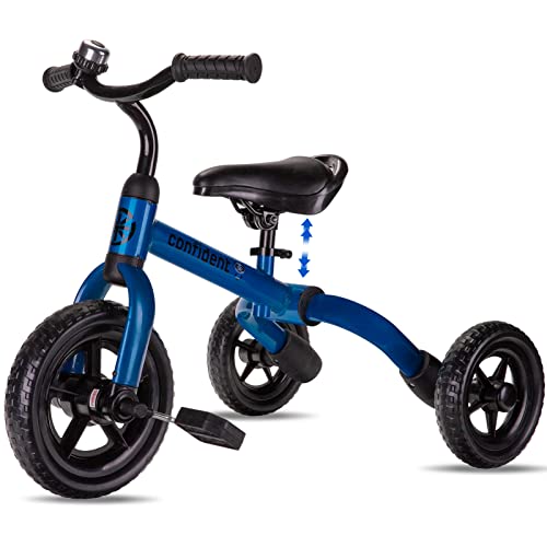YGJT 유아 세발 자전거 유아 자전거 어린이 Trike 2-4 세 소년 & 소녀 균형 자전거 야외 승마 장난감