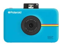 Polaroid Zink Zero 잉크 인쇄 기술이 적용된 LCD 디스플레이 (파란색)가있는 스냅 터치 인스턴트 인쇄 디지털 카메라
