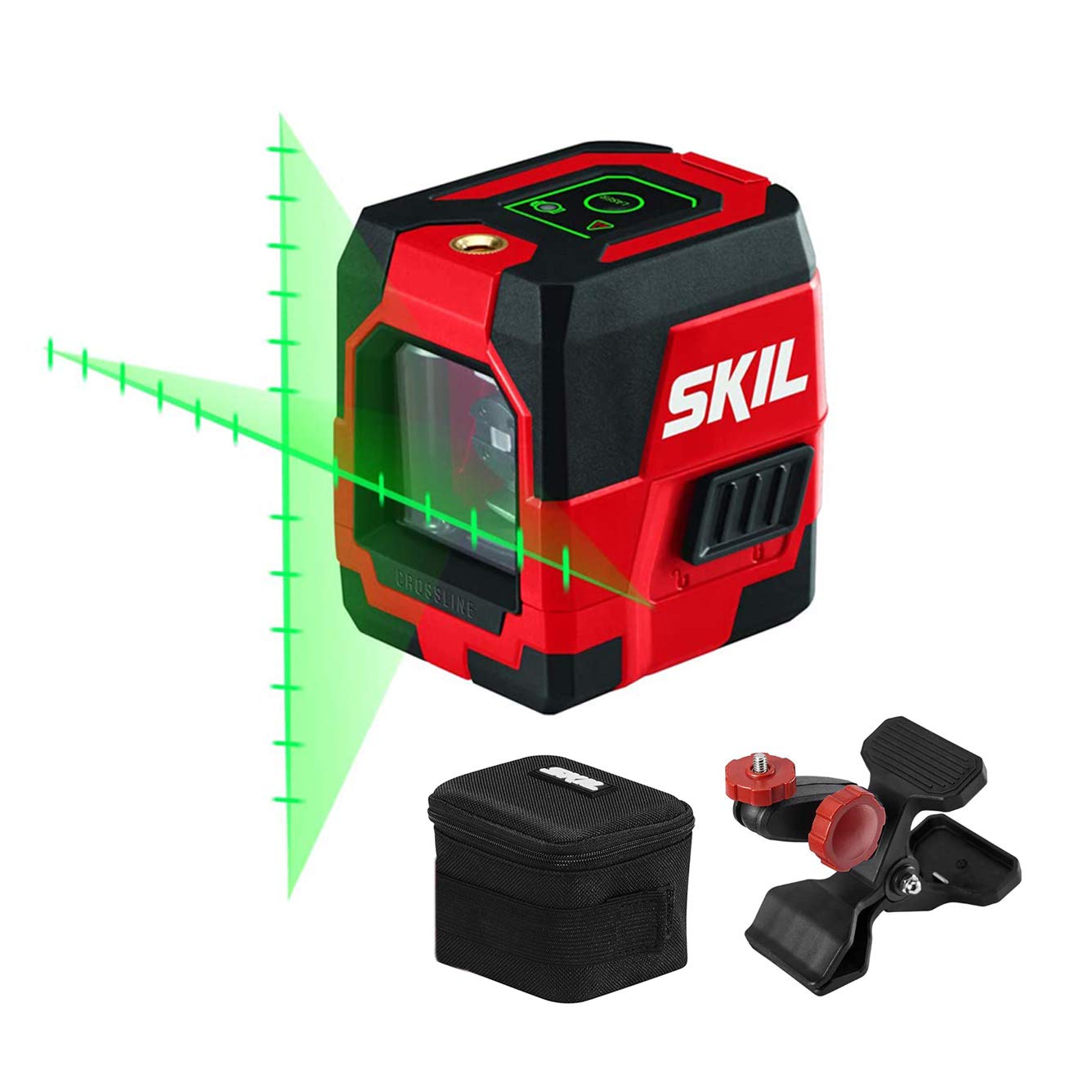 Skil 투사된 측정 표시가 있는 셀프 레벨링 녹십자 라인 레이저