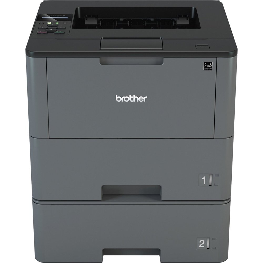 Brother HL-L6200DWT 양면 인쇄 및 듀얼 용지 트레이가 있는 무선 흑백 레이저 프린터...