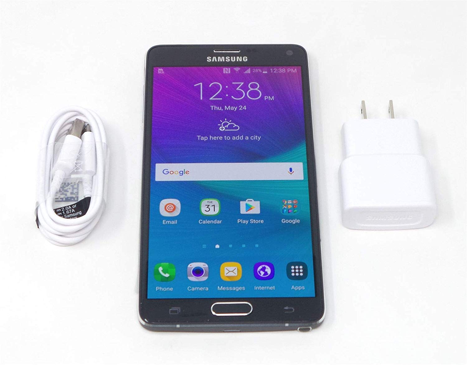 Samsung Galaxy Note 4 N910A 32GB 잠금 해제 GSM 4G LTE 스마트 폰 블랙