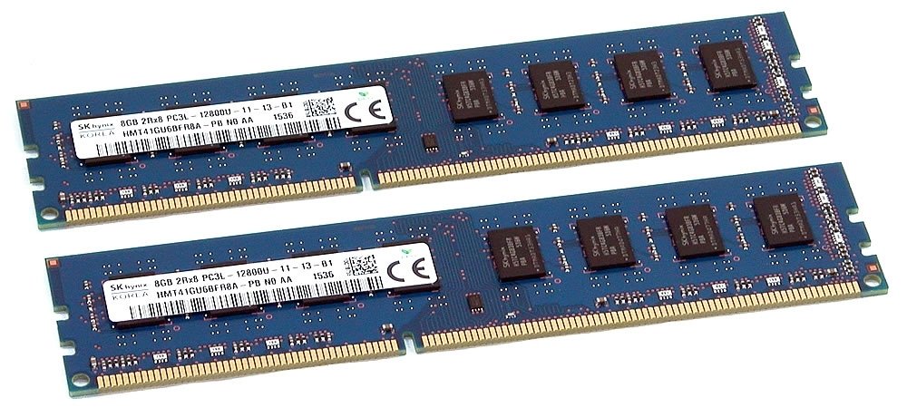 SK Hynix HMT41GU6BFR8A-PB 2x8GB(총 16GB) 2Rx8 PC3L-12800...