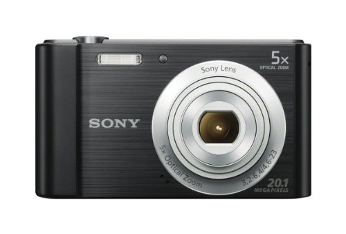 Sony DSCW800 / B 20.1 MP 디지털 카메라 (블랙)