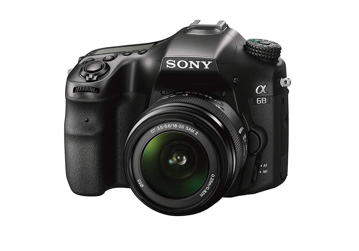 Sony a68 반투명 거울 DSLR 카메라 (SAL18552 렌즈 포함)