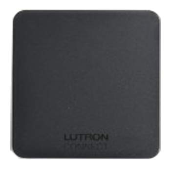 Lutron CONNECT-BDG2-1 Claro-Collection 전화 잭 싱글 6컨덕터 잭 블랙