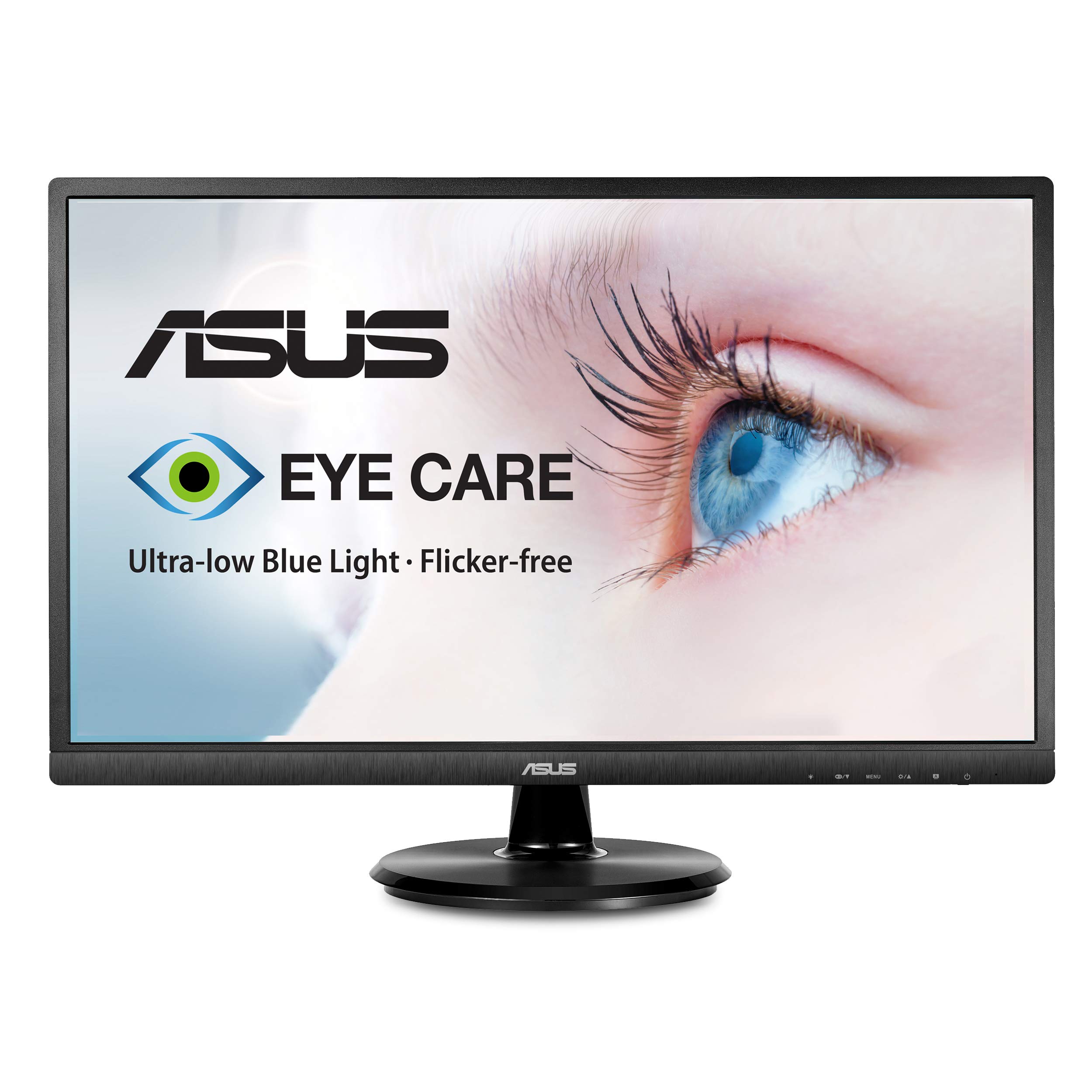 Asus VZ249HE 23.8 풀 HD 1080p IPS 아이 케어 모니터(HDMI 및 VGA 포...