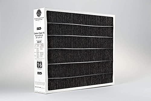 Lennox X6675 Carbon Clean 20 x 25 x 5 인치 MERV 16 건강한 기후 공기 청정기 클리너 정화 시스템을 위한 효율적인 공기 필터 교체