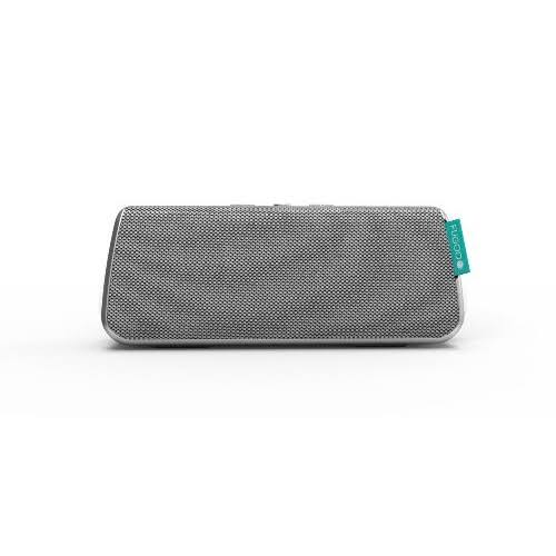 Fugoo Style-휴대용 블루투스 서라운드 사운드 스피커 내장 스피커폰 (실버)으로 최장 배터리 수명