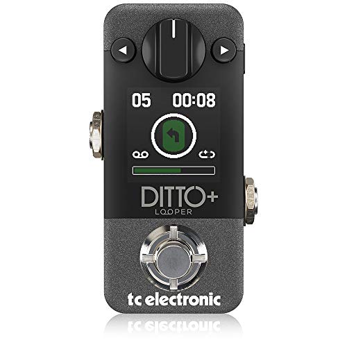 TC Electronic DITTO+ LOOPER 차세대 60분 멀티 세션 루퍼 페달