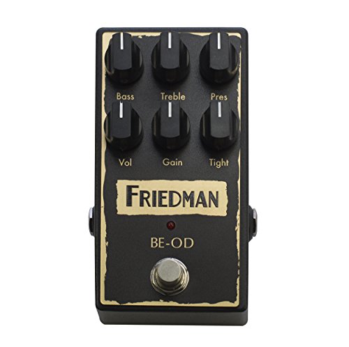 Friedman 증폭 BE-OD 오버드라이브 기타 이펙트 페달...