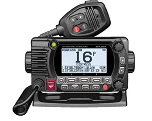 Standard Horizon GX1800GB 블랙 25W VHF/GPS/두 번째 스테이션 익스플로러 시리즈
