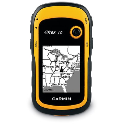 Garmin ETrex 10 실외용 휴대용 GPS 내비게이션 장치 - 1개 - 블랙