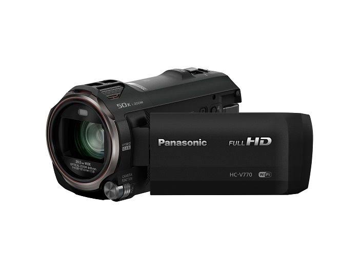 Panasonic 무선 스마트 폰 트윈 비디오 캡처 기능이있는 HC-V770 HD 캠코더