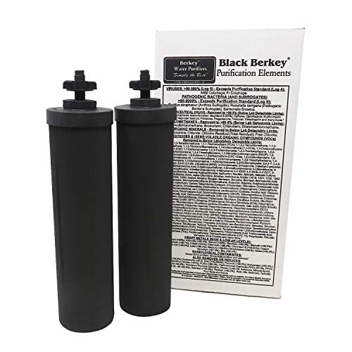 Berkey Authentic Black Purification Elements- 정수기 교체 필터...