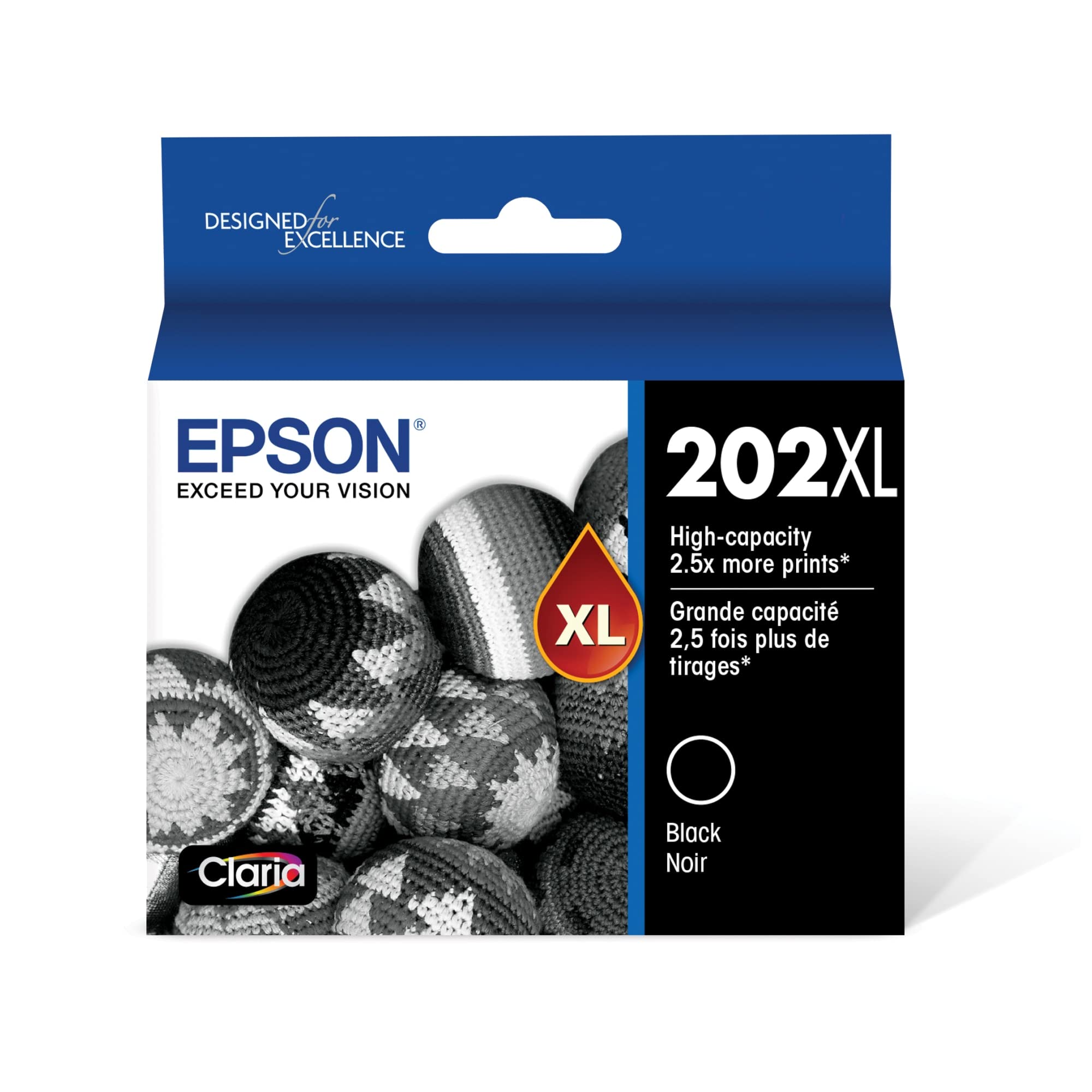Epson T202XL 시안 T202XL220 Claria 대용량 잉크 카트리지 - 시안 잉크...