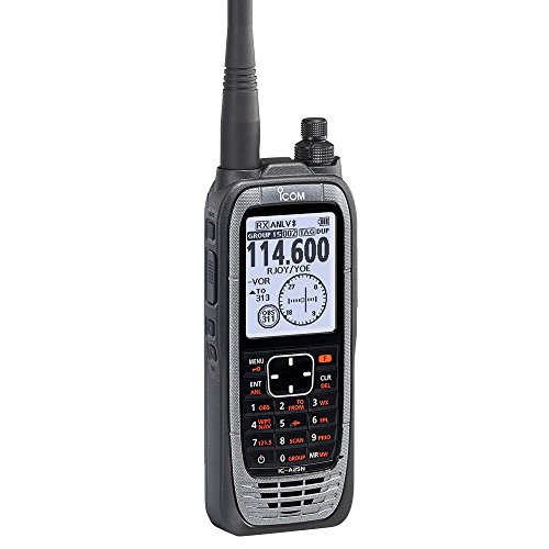ICOM IC-A25N VHF 에어밴드 트랜시버(NAV 및 COM 채널)