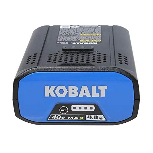 KOBALTS Kobalt 40볼트 4암페어 4.0ah 충전식 리튬 이온(Li-Ion) 무선 전력 ...