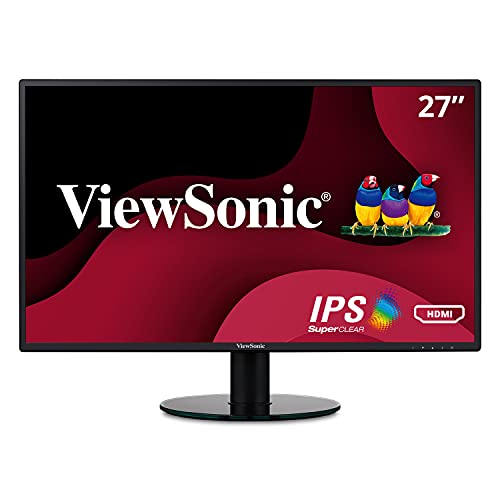 Viewsonic VA2719-2K-SMHD 27인치 IPS 2K 1440p 프레임리스 LED 모니터(HDMI 포함)