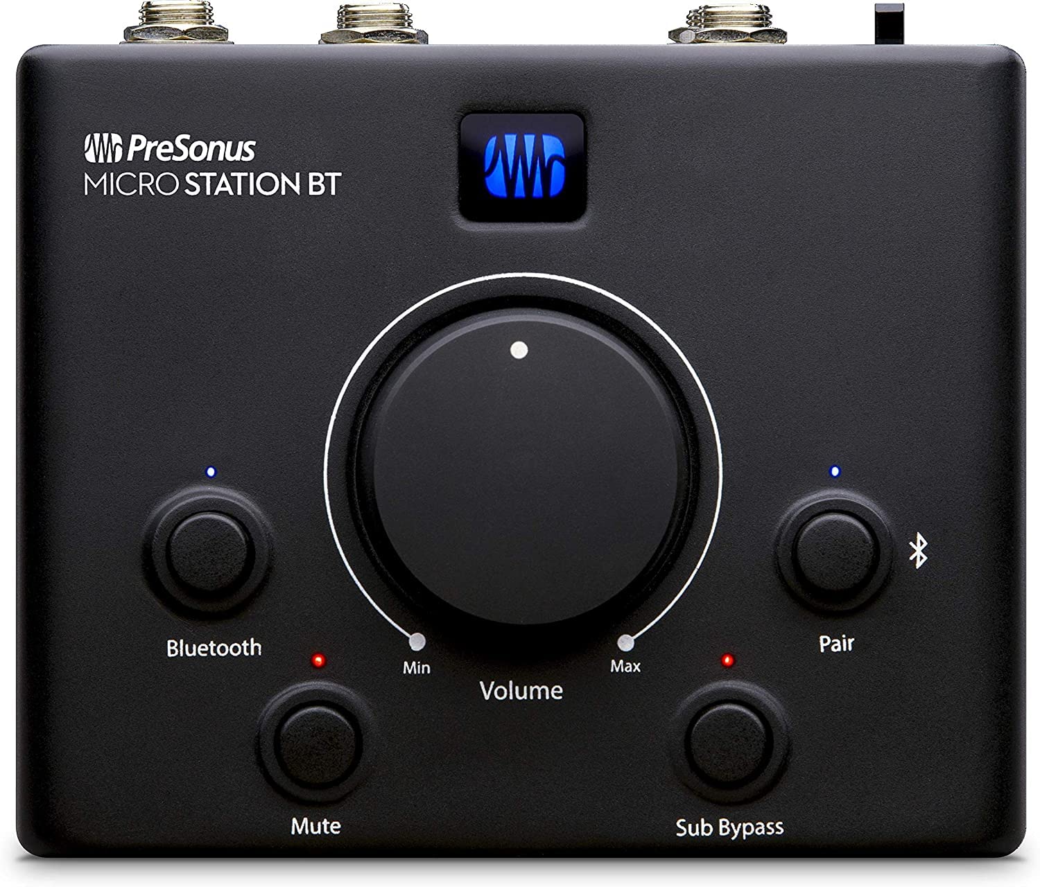 PreSonus Bluetooth 연결 기능이 있는 MicroStation BT 2.1 모니터 컨트롤러